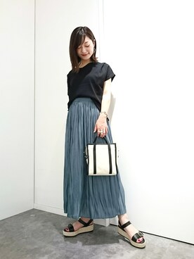 Rさん(レディース・155cm)の夏コーディネート