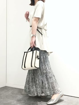 Rさん(レディース・155cm)の夏コーディネート