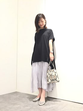 Rさん（レディース・155cm）の夏コーディネート