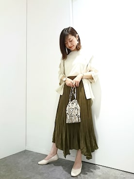 Rさん（レディース・155cm）の夏コーディネート