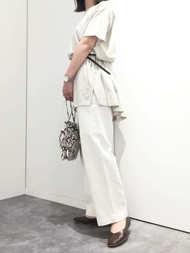 Rさん(レディース・155cm)の夏コーディネート