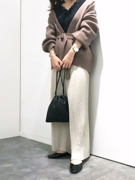 Rさん（レディース・155cm）の秋コーディネート