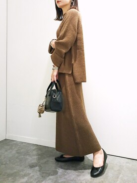 Rさん（レディース・155cm）の秋コーディネート