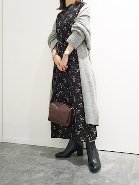 Rさん（レディース・155cm）の秋コーディネート