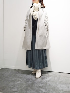 Rさん（レディース・155cm）の冬コーディネート