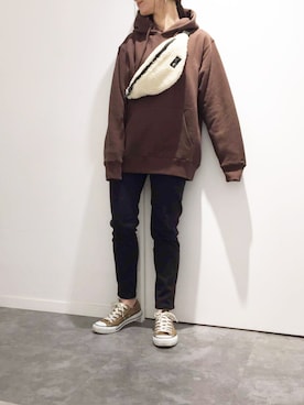 Rさん（レディース・155cm）の冬コーディネート