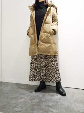 Rさん（レディース・155cm）の冬コーディネート