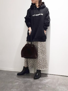 Rさん（レディース・155cm）の冬コーディネート