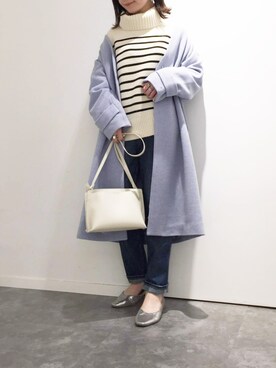 Rさん（レディース・155cm）の冬コーディネート