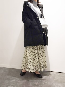 Rさん（レディース・155cm）の冬コーディネート