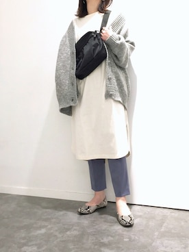 Rさん（レディース・155cm）の春コーディネート