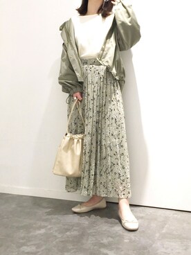 Rさん(レディース・155cm)の春コーディネート