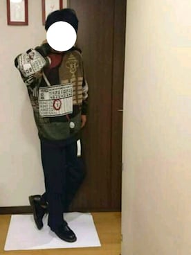 「ガラガラコーデ」｜さらのすけさん（メンズ・175cm）の秋コーディネート