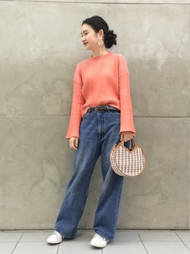 MARUERIさん（レディース・164cm）の夏コーディネート