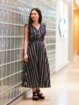 MARUERIさん（レディース・164cm）の夏コーディネート