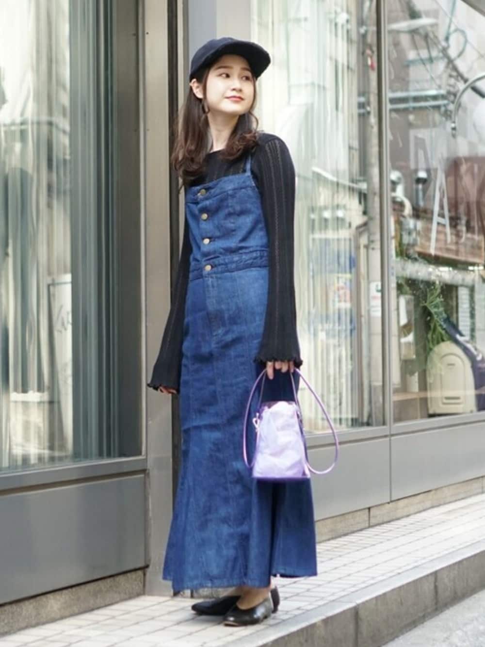 beams サロペットロングスカート Ray BEAMS（レイビームス）の「【WEB限定】Lee / サロペット