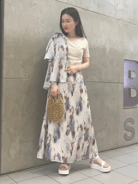 MARUERIさん（レディース・164cm）の春コーディネート