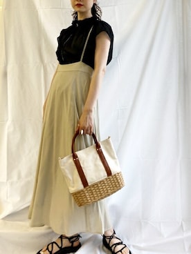 MARUERIさん（レディース・164cm）の夏コーディネート