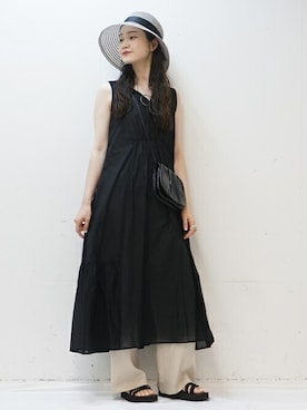 MARUERIさん（レディース・164cm）の夏コーディネート