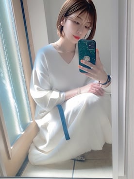 「allureville（アルアバイル）のアイテム」を使った、takapiiさん（レディース・159cm）の春コーディネート