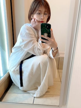 「DAY CLOSET（デイ クローゼット）のアイテム」を使った、takapiiさん（レディース・159cm）の春コーディネート