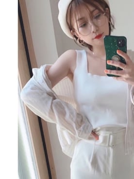「ESPERANZA（エスペランサ）のアイテム（パンプス）」を使った、takapiiさん（レディース・159cm）の春コーディネート