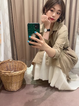 「allureville（アルアバイル）のアイテム」を使った、takapiiさん（レディース・159cm）の夏コーディネート