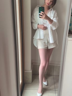 「AKTE（アクテ）のアイテム」を使った、takapiiさん（レディース・159cm）の夏コーディネート