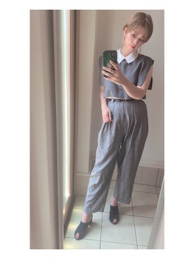 「DRESKIP（ドレスキップ）のアイテム（アクセサリー）」を使った、takapiiさん（レディース・159cm）の夏コーディネート