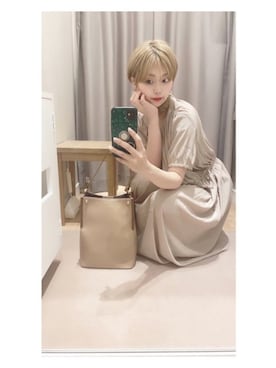 「骨格診断」｜takapiiさん（レディース・160cm）の夏コーディネート