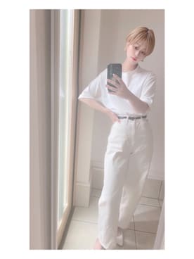 「upperhights（アッパーハイツ）のアイテム」を使った、takapiiさん（レディース・160cm）の夏コーディネート