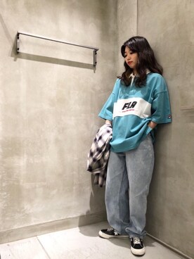 Momo Mizoteさん（レディース・154cm）の春コーディネート