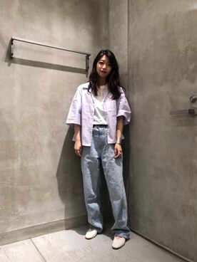 Momo Mizoteさん（レディース・154cm）の春コーディネート