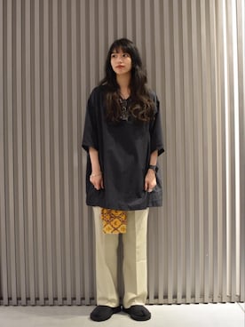 Momo Mizoteさん（レディース・154cm）の夏コーディネート