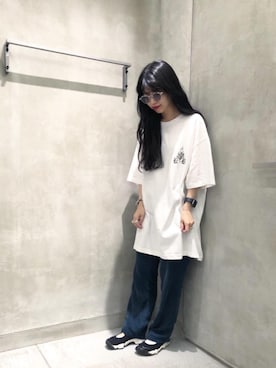 Momo Mizoteさん(レディース・154cm)の夏コーディネート