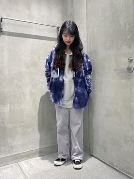 Momo Mizoteさん（レディース・154cm）の冬コーディネート