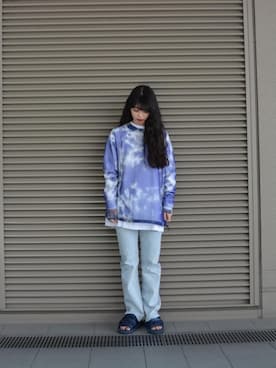 Momo Mizoteさん（レディース・154cm）の春コーディネート