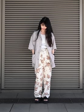 Momo Mizoteさん（レディース・154cm）の春コーディネート