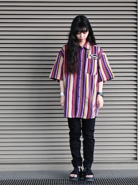 Momo Mizoteさん(レディース・154cm)の春コーディネート