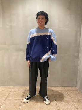 「mando（マンド）のアイテム」を使った、コウチさん（メンズ・170cm）の冬コーディネート