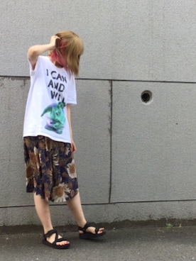 Ｎahoさん（レディース・156cm）の夏コーディネート