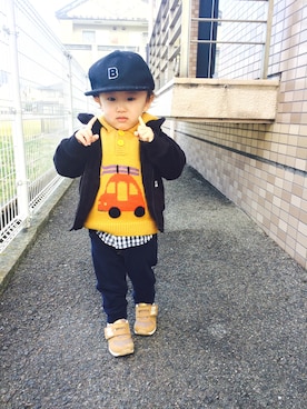 緋彩×緋志さんのコーディネート