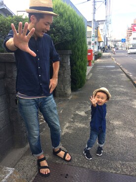 緋彩×緋志さんのコーディネート