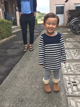 緋彩×緋志さんのコーディネート