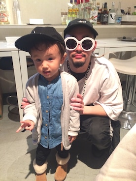 緋彩×緋志さんのコーディネート