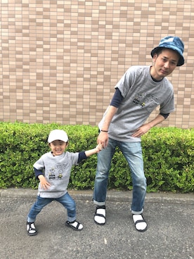 緋彩×緋志さんのコーディネート