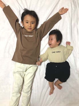 緋彩×緋志さんのコーディネート