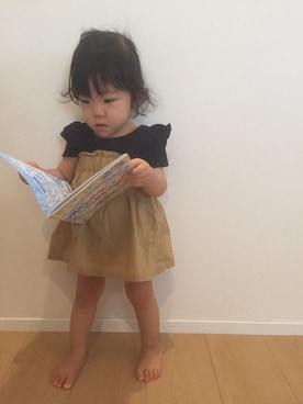 Uさん（キッズ・70cm）の夏コーディネート