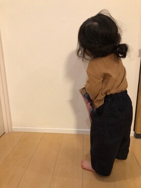 Uさん(キッズ・80cm)の春コーディネート