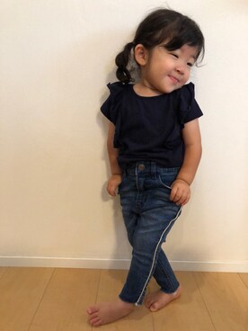 Uさん（キッズ・80cm）の夏コーディネート